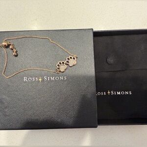 Ross-Simons Gold Paw Pendant Necklace